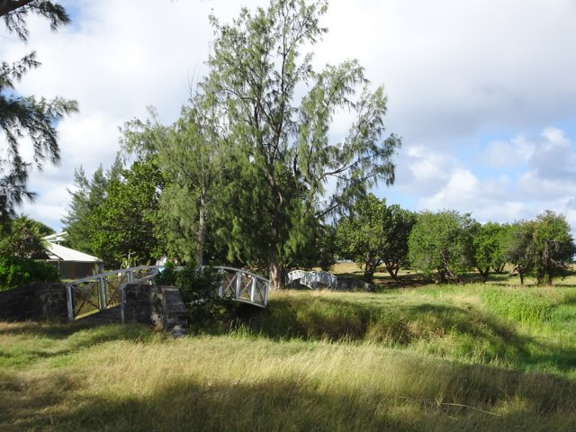 L'endroit est charmant s'il y a de l'eau dans l'étang