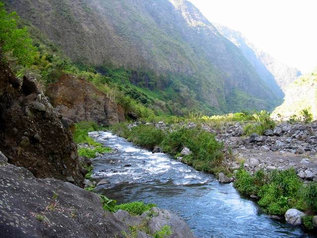 Le Bras de la Plaine près de l'Ilet Boulon