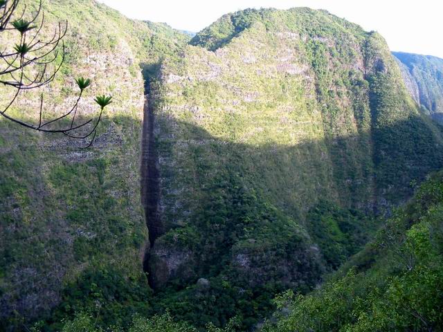 La fin de la Ravine de l'Argamasse avant sa jonction au Bras de la Plaine