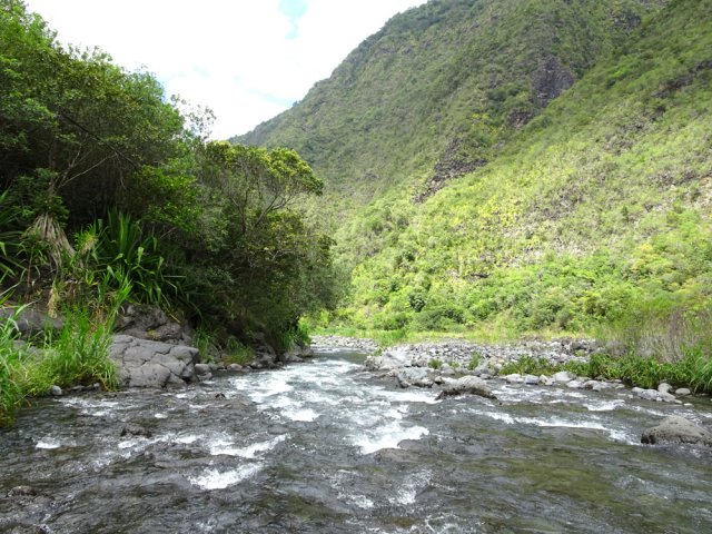 Il faut tout de même traverser la rivière en mouillant les pieds