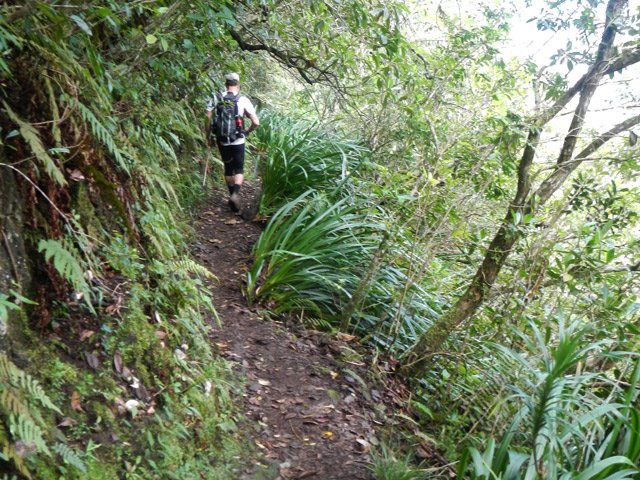 Une longue portion plate dans les sabres ne bordure de rempart