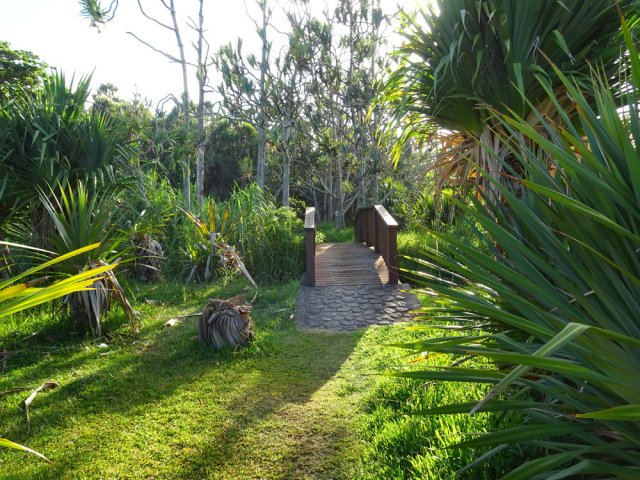 Début du sentier vers le Tremblet