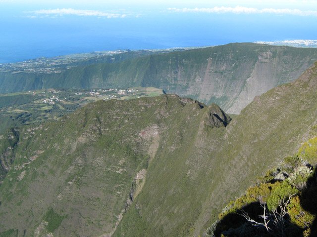 Point de vue sur Grand Coude et la mer