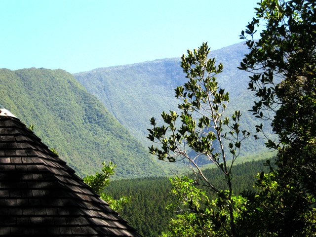 La Vallée Heureuse depuis le premier kiosque