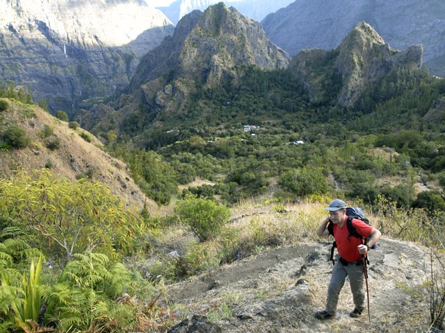 Début de la descente vers Grand Place les Bas