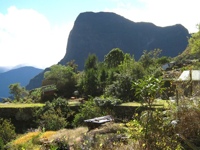 Traversée de Roche Plate en direction du Piton des Calumets