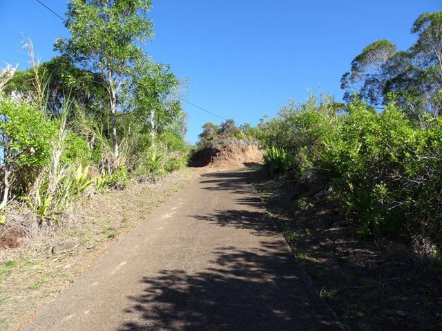 Certaines portions de cette route sont parfois très pentues
