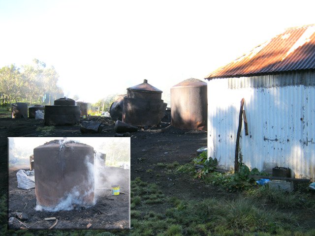 Chantier un peu archaïque mais fonctionnel