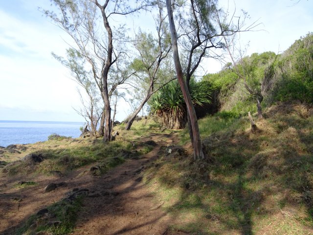 Le sentier est toujours aussi facile à suivre