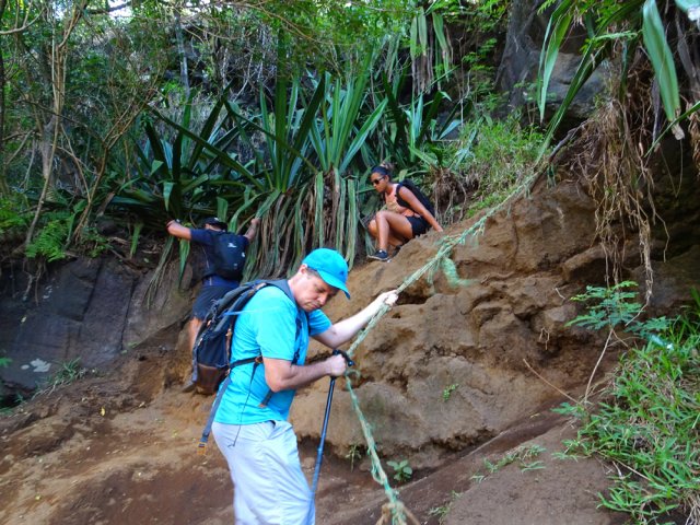 Descente sportive et délicate
