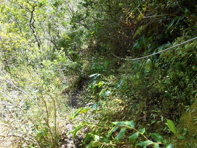 Toujours des cordes pour les passages délicats