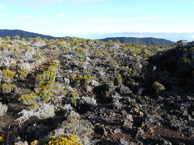 Difficile de se perdre sur un tel sol sans végétation