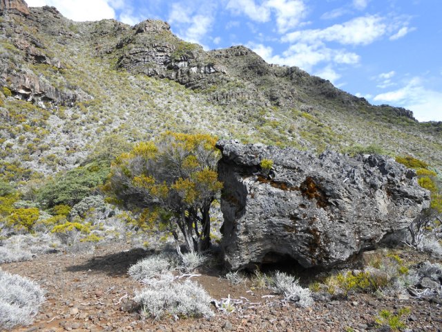 Ce gros bloc a dévalé la pente mais ne sera pas le dernier !