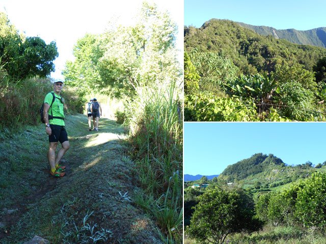 Poursuite de la montée vers le Piton Gabou