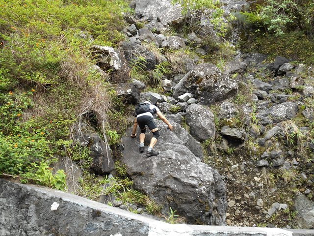 15 mètres de montée un peu sérieuse pour 4 km de randonnée