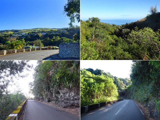 La RD13, seul écueil inévitable de la boucle, où il faudra marcher prudemment sur 1700 m