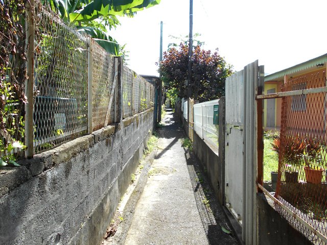 Petits coins paisibles à l'arrière des cours et jardins