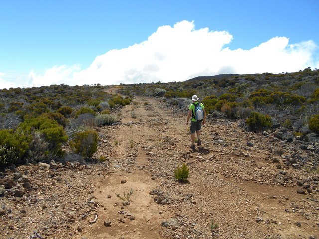 Nouvelle piste pour rallier le Bras Sud de la Grande Ravine