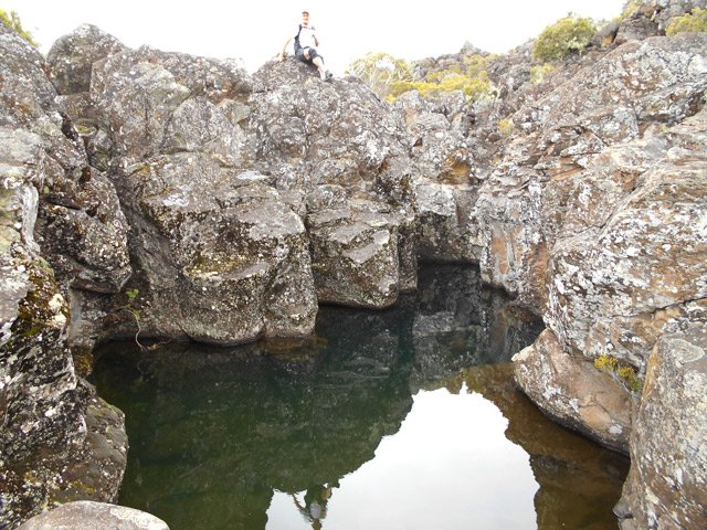 Un bassin très profond et de bonne taille