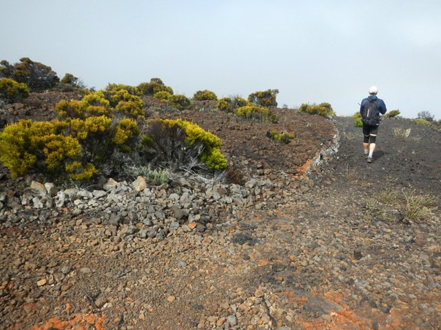 Une partie de la piste de bonne qualité