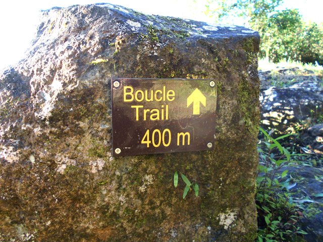 Quand on ne voit plus ces balises c'est qu'on est perdu !!!