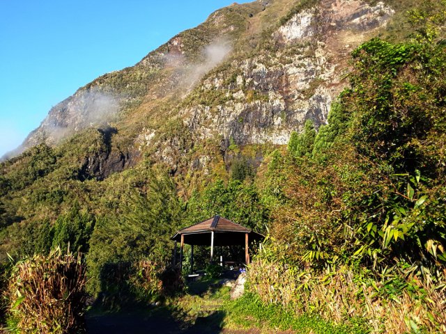 Montée au premier kiosque