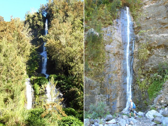 La cascade Carozin et une autre un peu plus loin