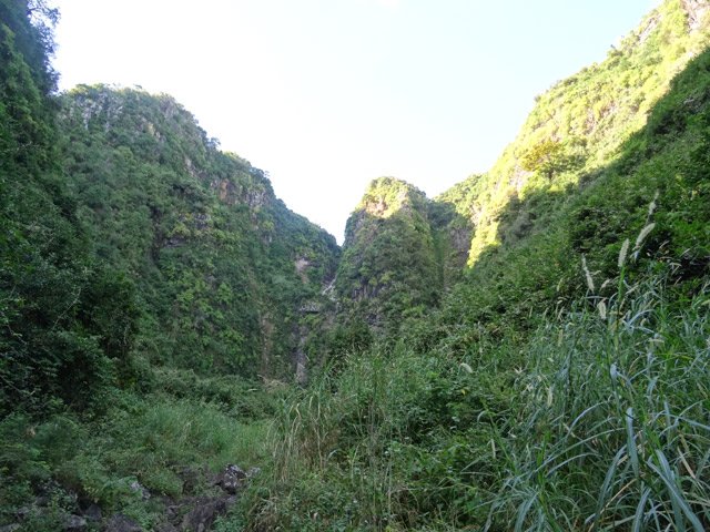 Vue d'ensemble du cirque en fin de montée