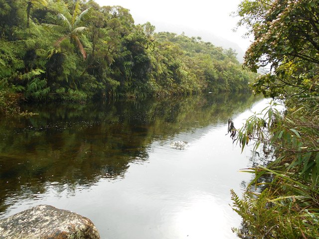 Le barrage sur le Bras Piton
