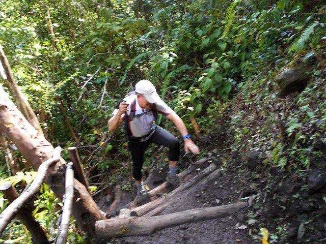 La montée vers la Confiance, à l'image de la descente précédente