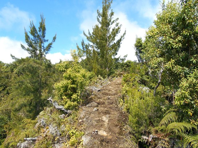 Passage en ligne de crête