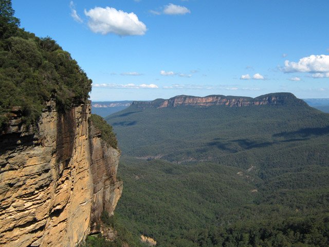 Magnifiques falaises donnant envie de sauter en parapente