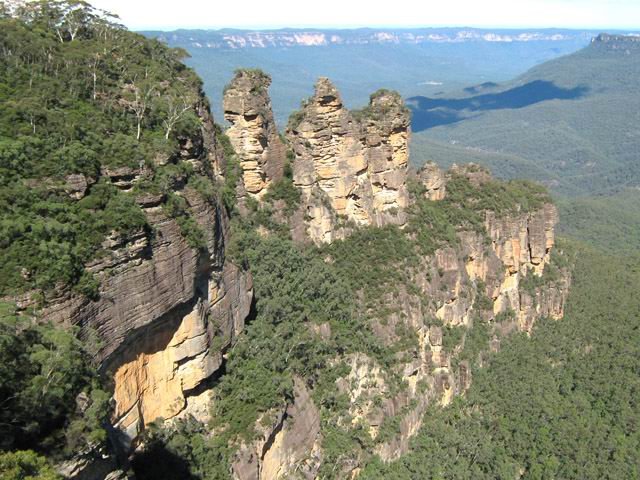 Three Sisters, du début du sentier au lookout