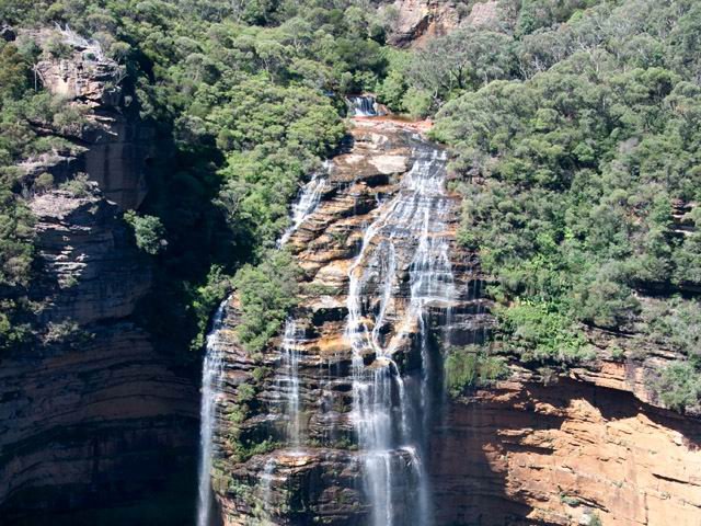 Début de la descente vers le bas des chutes