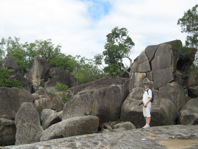 L'attraction principale consiste à trouver les wallabies