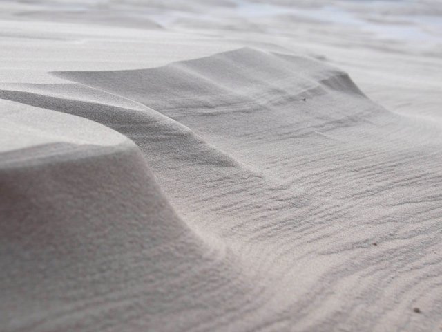 On peut rester des heures à chercher la plus belle sculpture de sable