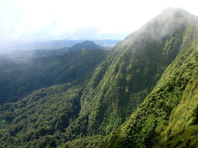 Le Piton Lacroix et un peu de panorama sur la mer