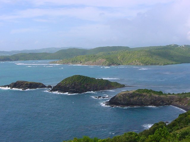 Le Cul de sac de Tartane et l'île du Trésor