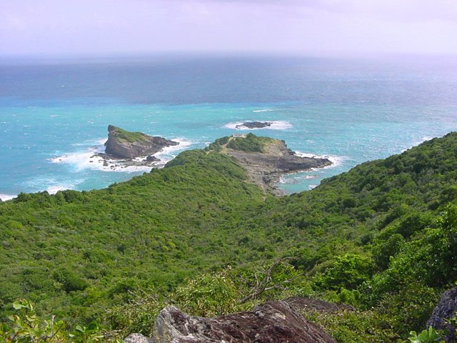 L'Îlet Lapin en montant vers le phare