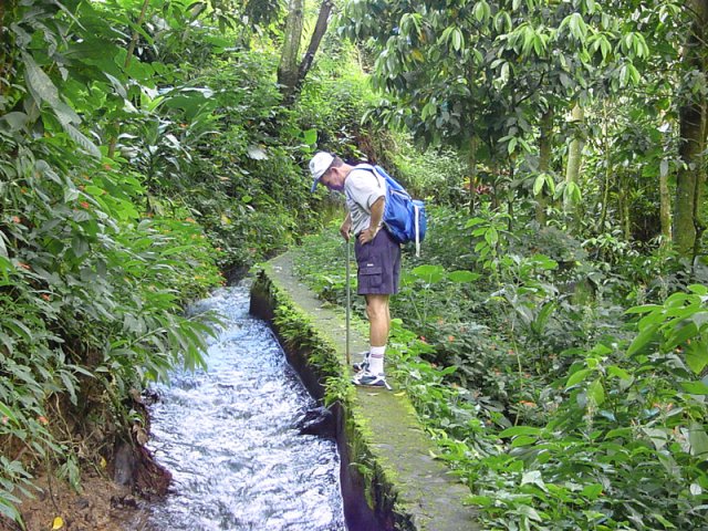 Le courant est visible mais jamais très fort