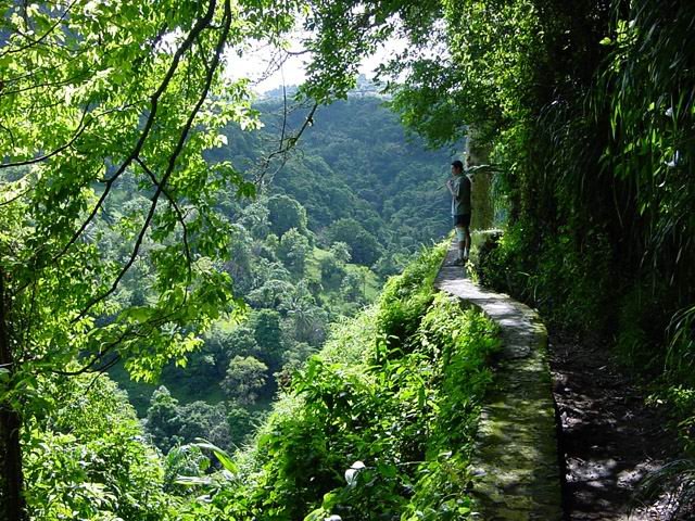 Une portion en corniche