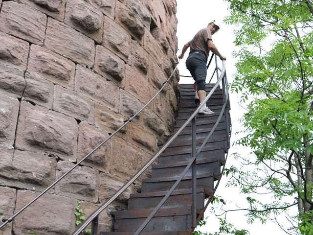 Montée (non recommandée) au Haut Ribeaupierre