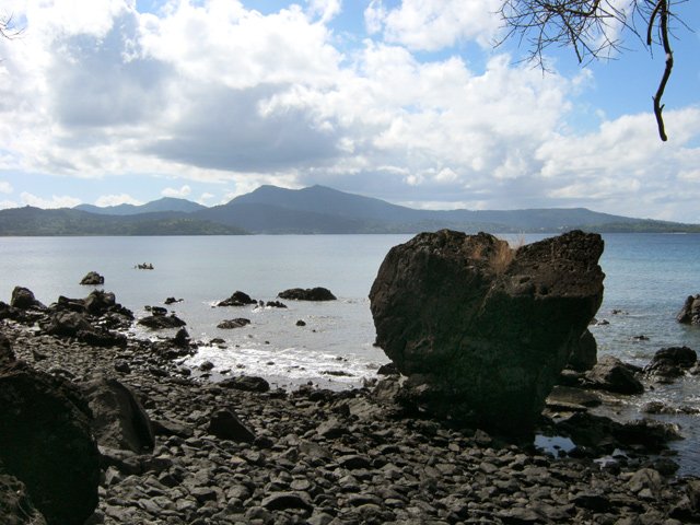 Quelques roches ont résisté aux marées