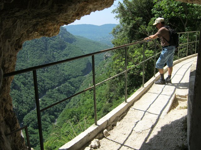 Certaines fenêtres dans les tunnels sont spectaculaires