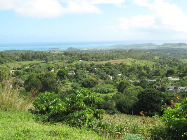 Une idée de l'habitat très dispersé