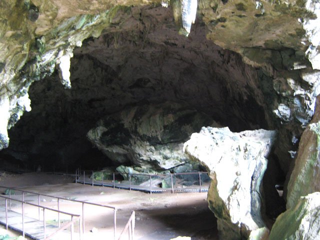 L'entrée de la Grande Caverne