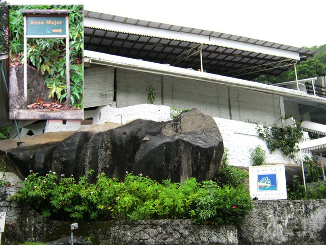 Le restaurant, point de départ du circuit