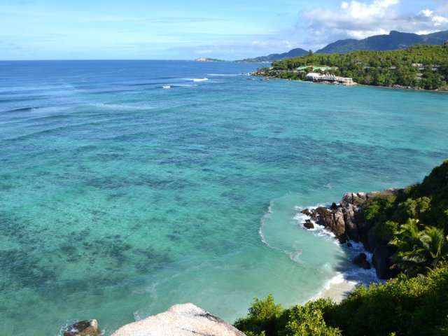 L'île de Moyenne est très proche des autres îles