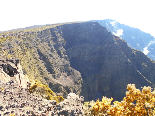 Au loin, le Grand Bénare, fin de la montée