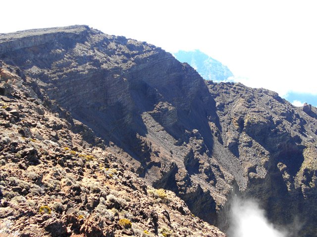 Une bonne idée des effondrements qui ont créé les cirques